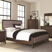 B259-10-S4 4PC SETS Bingham Queen Upholstered Bed